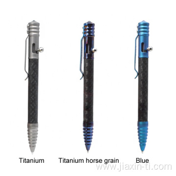 Carbon Fiber Body Silicon Oxide Tip Tactical Pen